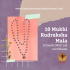 10 Mukhi Rudraksha Mala 55 beads (With Lab Certificate)