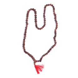 7 mukhi Mala 1+108 beads (Certified) 21.043gms