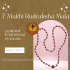 7 Mukhi Rudraksha Mala 54 beads (Certified) 19.30gms