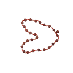 7 Mukhi Rudraksha Mala 27 beads (Certified) 53.56g 