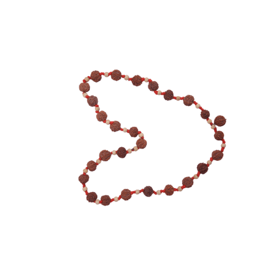 7 Mukhi Rudraksha Mala 27 beads (Certified) 62.525g MALA, 7 Mukhi Mala / Bracelet image