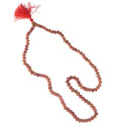 8 Mukhi Rudraksha Mala 27.375g 109beads