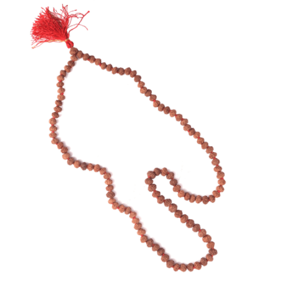 8 Mukhi Rudraksha Mala 27.375g 109beads MALA, 8 Mukhi Mala / Bracelet image