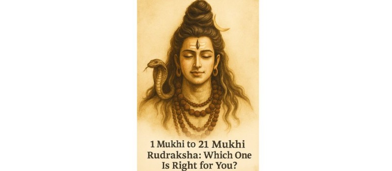 1 Mukhi to 21 Mukhi Rudraksha: Which One Is Right for You?