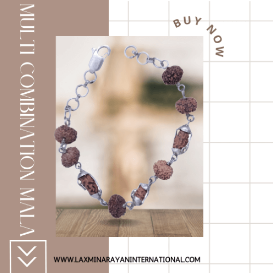 Rudraksha Bracelet for courage and confidence  (With Lab Certificate)
