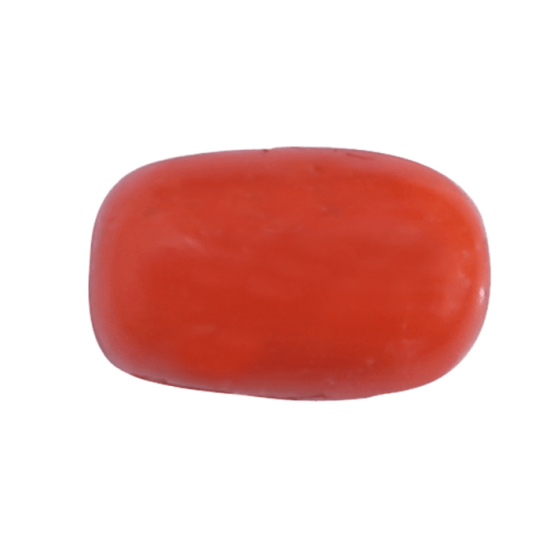 Red Coral 5.87CT (With Lab Certificate) Vedic Gemstones, Red Coral / Moonga image