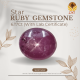 Star Ruby Gemstone 6.17Ct (With Lab Certificate)