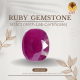 Ruby Gemstone 8.13Ct (With Lab Certificate)